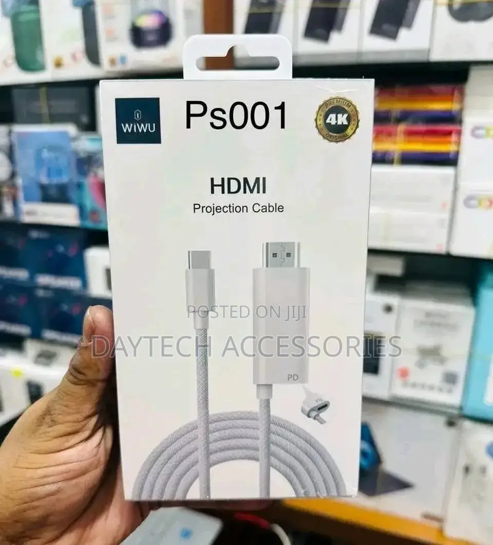 Wiwu Wi-Ps001 Hdmi Projection Cable Usb C to Hdmi Adapter.