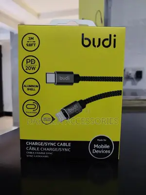 Budi Pd 20w Usb-C to Lightning Cable 3m