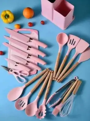 Heat Resistant 19pc Silicone Spoon