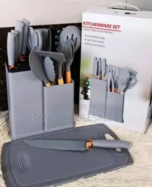 Complete 19pc Silicone Spoon Set