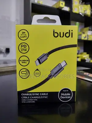 Budi Usb C to Lightning Pd Type C to Lightning Braided Cable - 3m