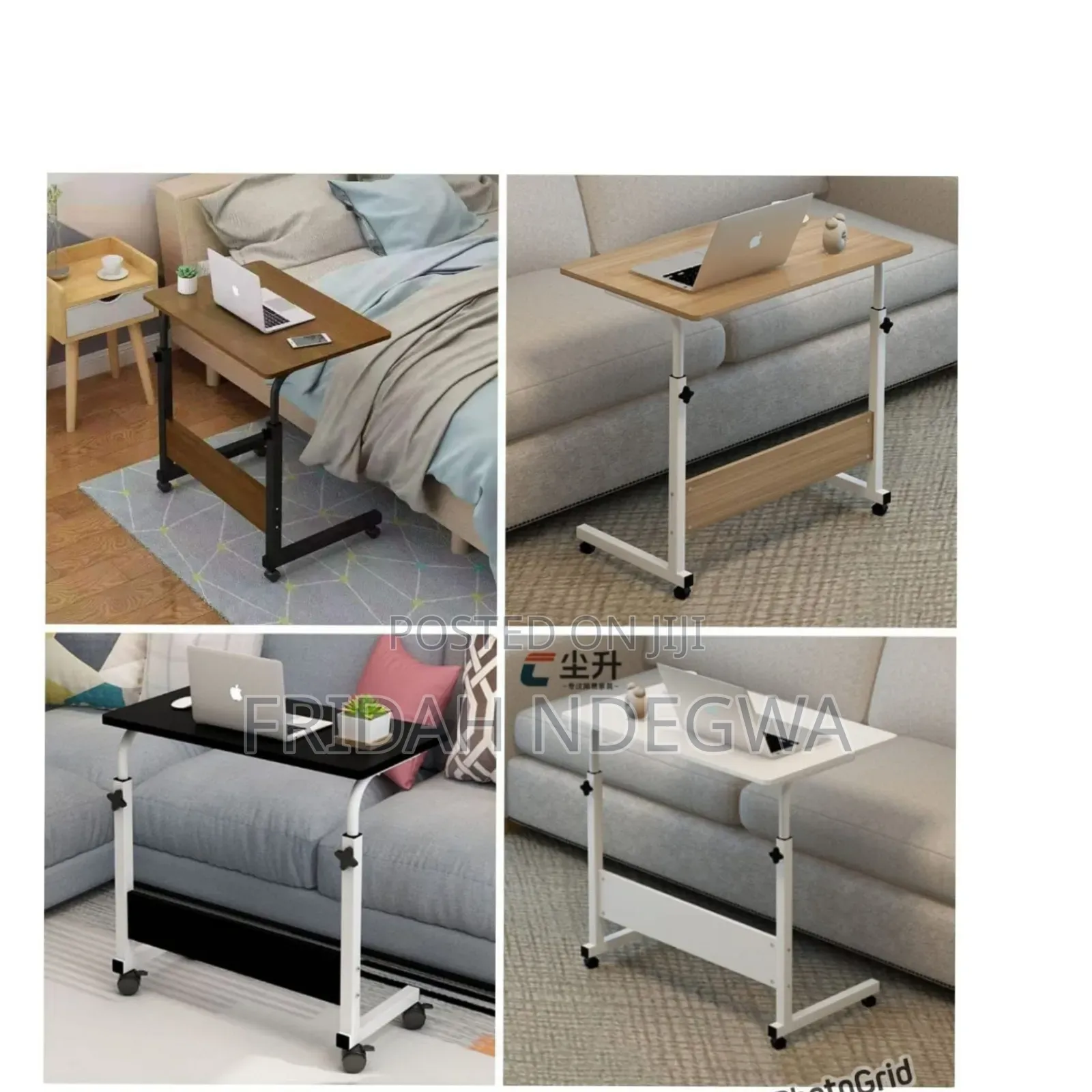 *Laptop Table/Bedside Table With Wheels