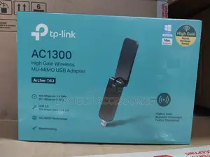 Tp-Link Archer T4u Ac1300 Wi-Fi Wireless Dual Band Usb Adapter