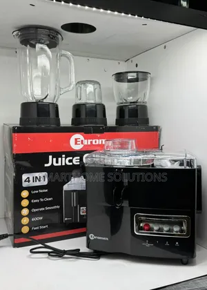 4-in-1 Food Processor – Blender, Grinder, Chopper Juicer - Euromax
