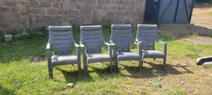 Gray Plastic Chairs, or Comfort Plastic Chairs