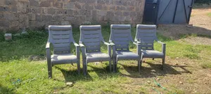 Skyplast Plastic Chairs With Long Slanting Backrest