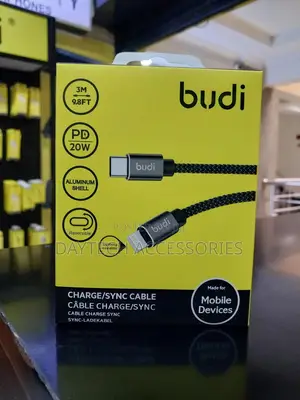 Budi Pd 20w Usb-C to Lightning Cable 3m
