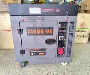 Cigma-uk Silent Diesel Inverter Generator 12kva Ats (New Technology)