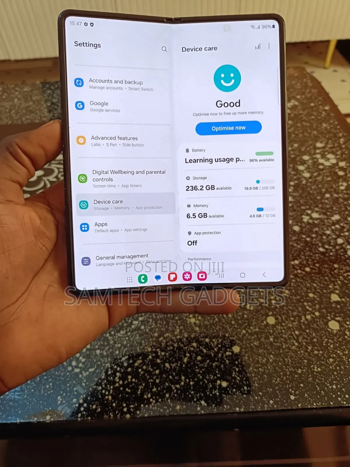 Samsung Galaxy Z Fold 3 512 GB Black