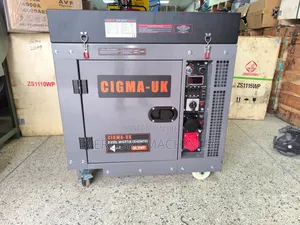 Cigma Uk 8kva Diesel Silent Generator Single Phase.
