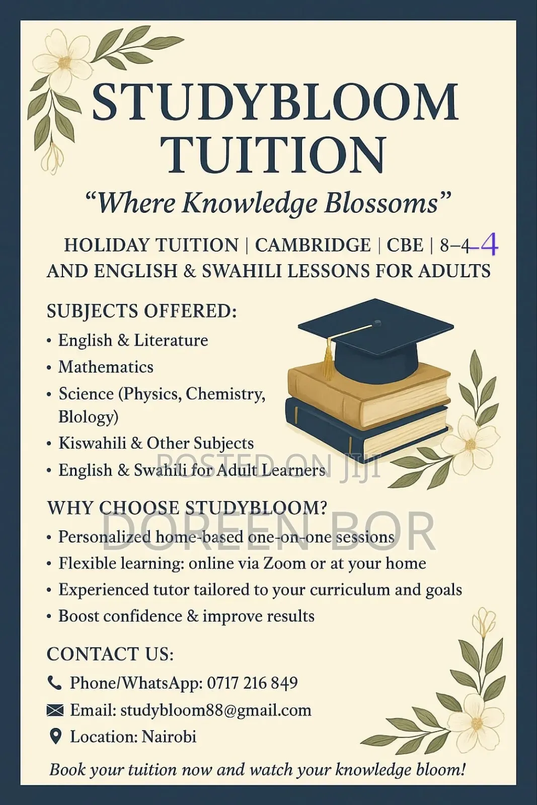 Studybloom Tuition