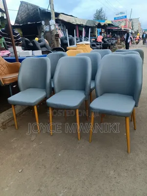 Modern Manicure or Restaurant Chairs, Grey 