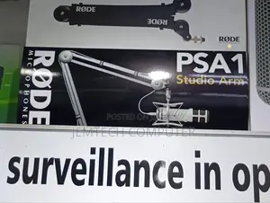 Rode Psa1 Studio Boom Arm for Broadcast Microphones