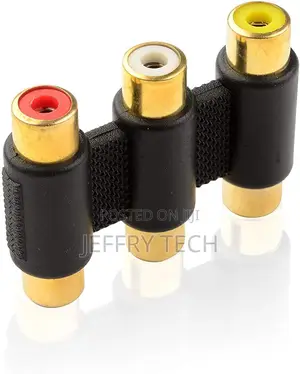 Rca Connector,Haokiang Audio Video 3-Rca Female to Fem