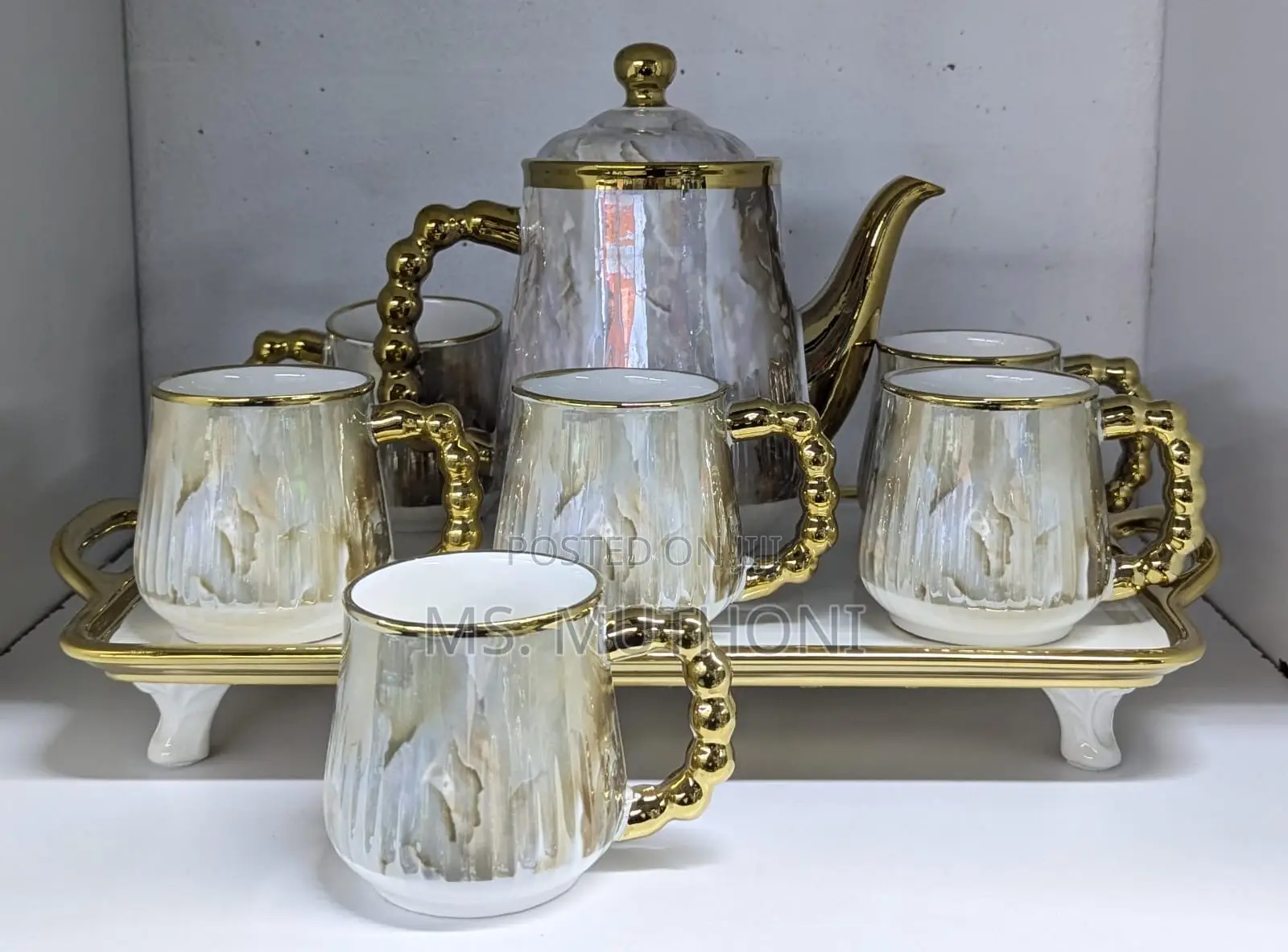 *8pc Ceramic Coffee/Tea Set Now Available