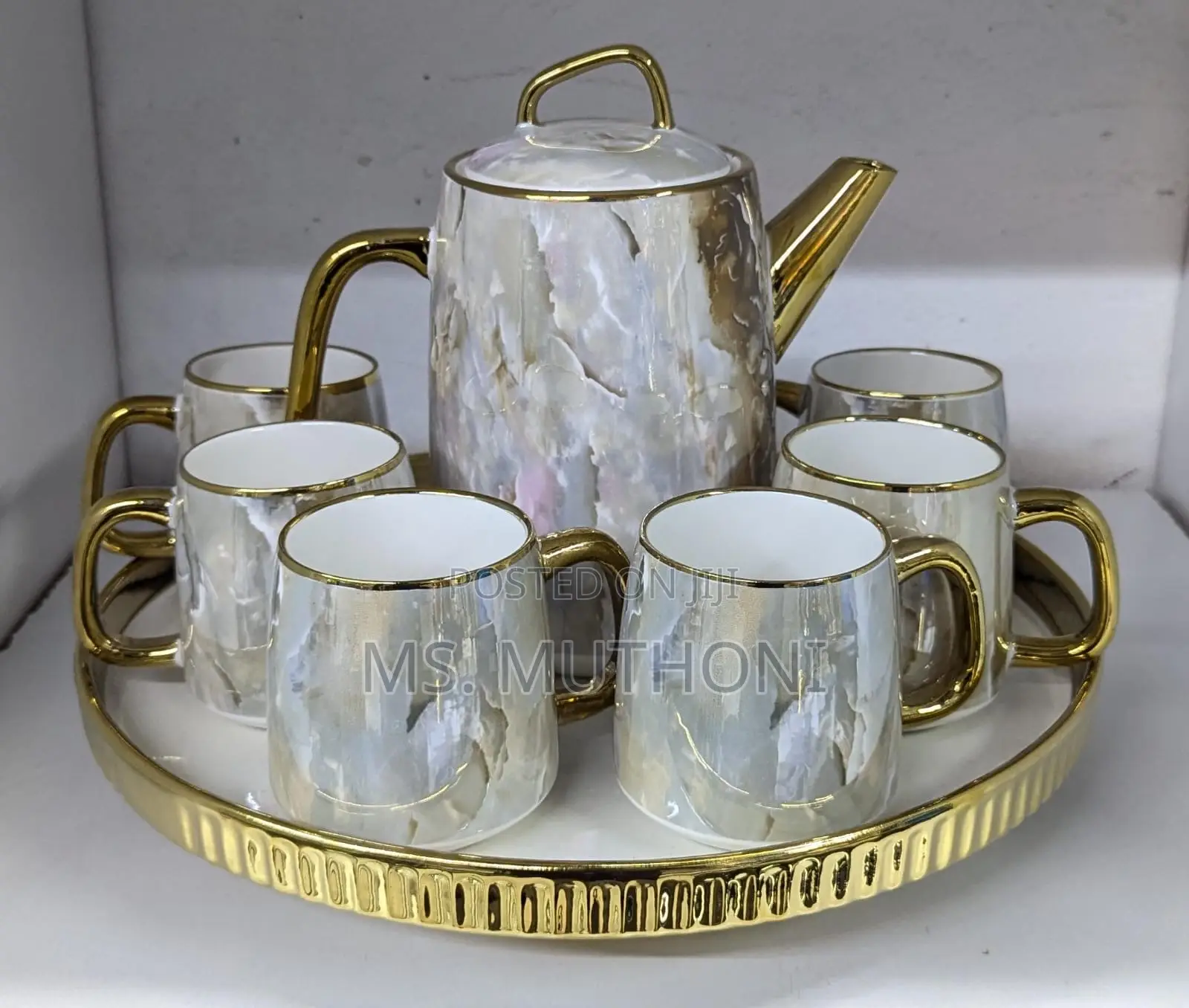 *8pc Ceramic Coffee/Tea Set Now Available