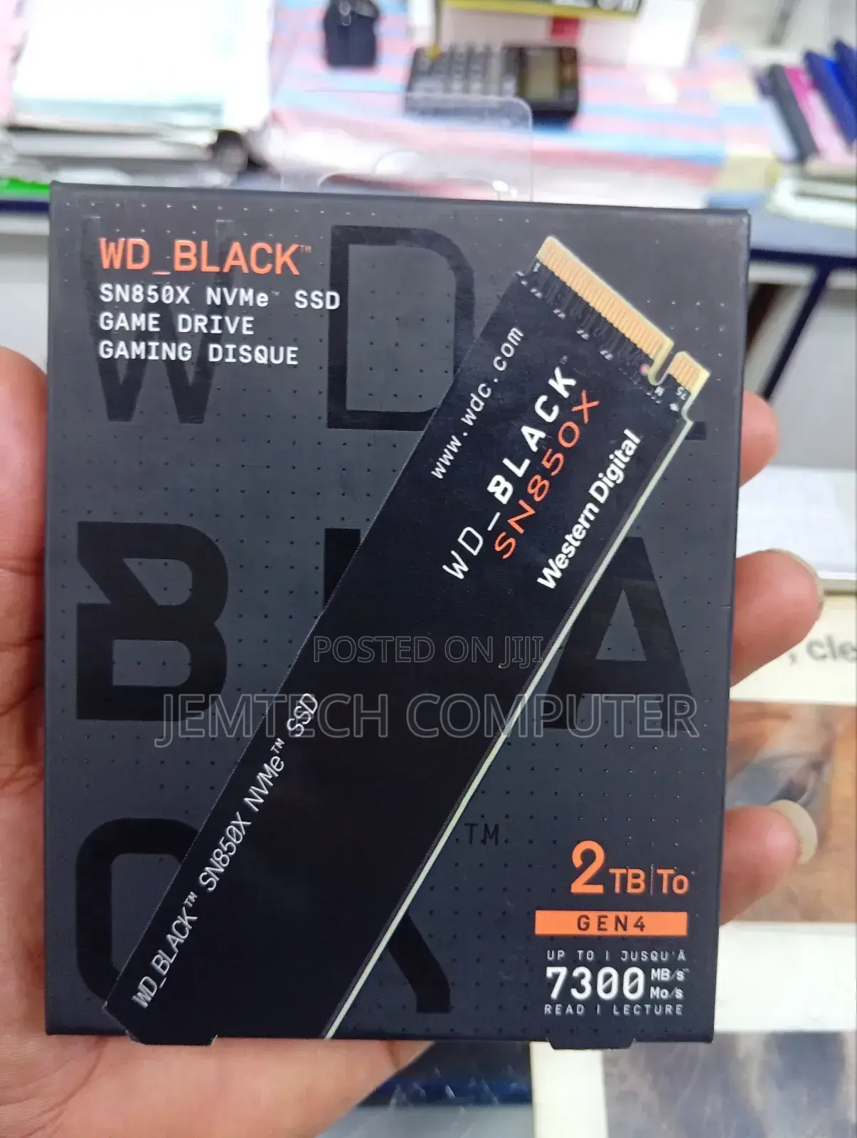 2tb Wd Black Sn850x Nvme SSD