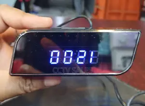 Portable Spy Camera Hidden Clock Spy Camera With Audio