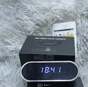 Table Clock Wifi Camera, Motion Detection Nanny Camera