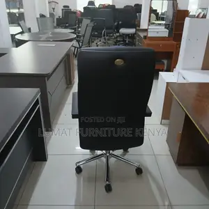 High Back Leather Staff Office Seat
