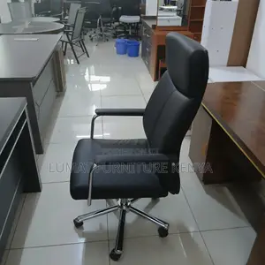 High Back Leather Staff Office Seat
