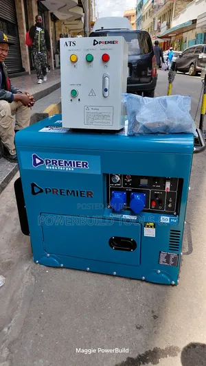 Premier 13/15kva Silent Diesel Generator With Ats