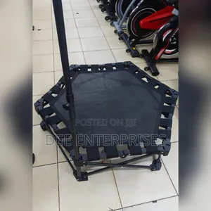 Foldable Trampoline With a Handle
