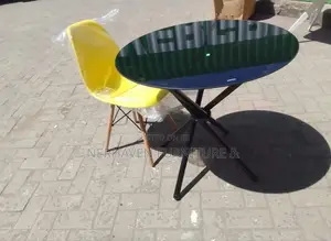 Dining Table -- Tampered Glass Top