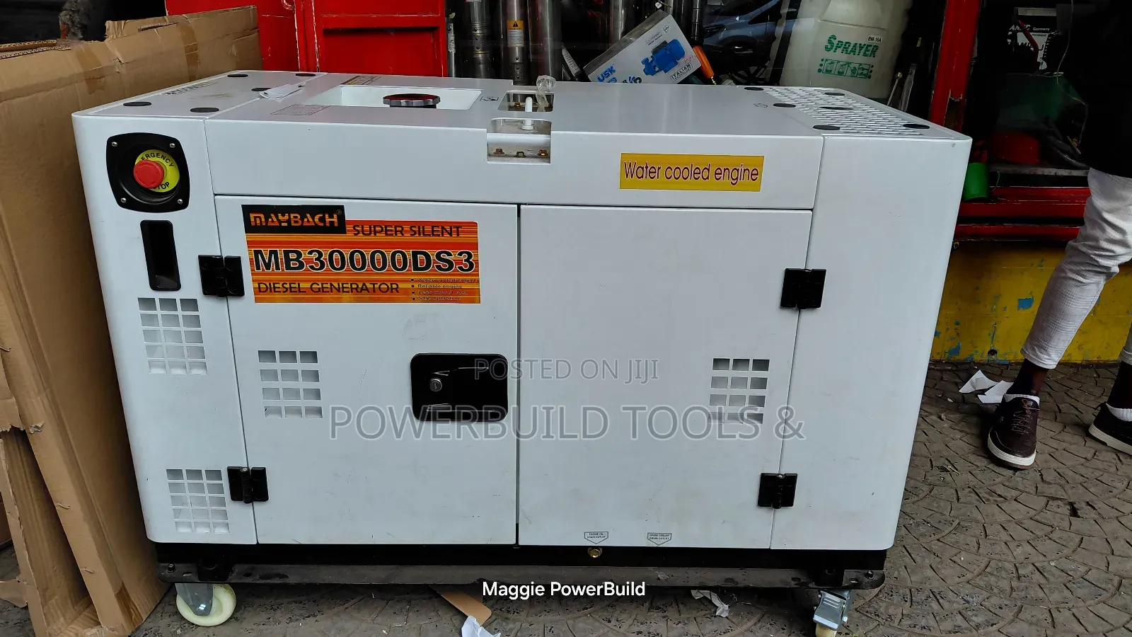 Maybach 30kva Super Silent Diesel Generator Three Phase