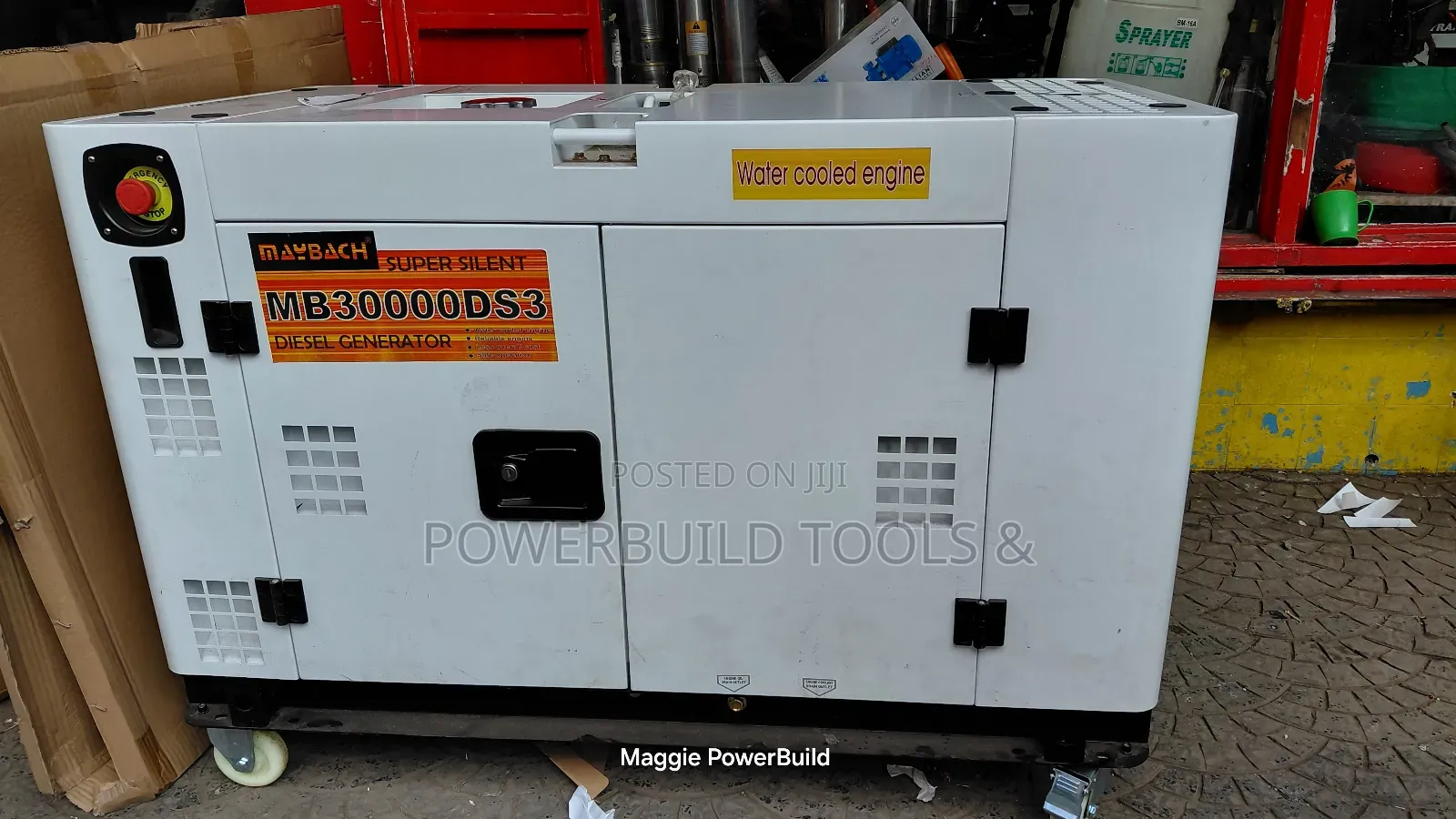 Maybach 30kva Super Silent Diesel Generator Three Phase