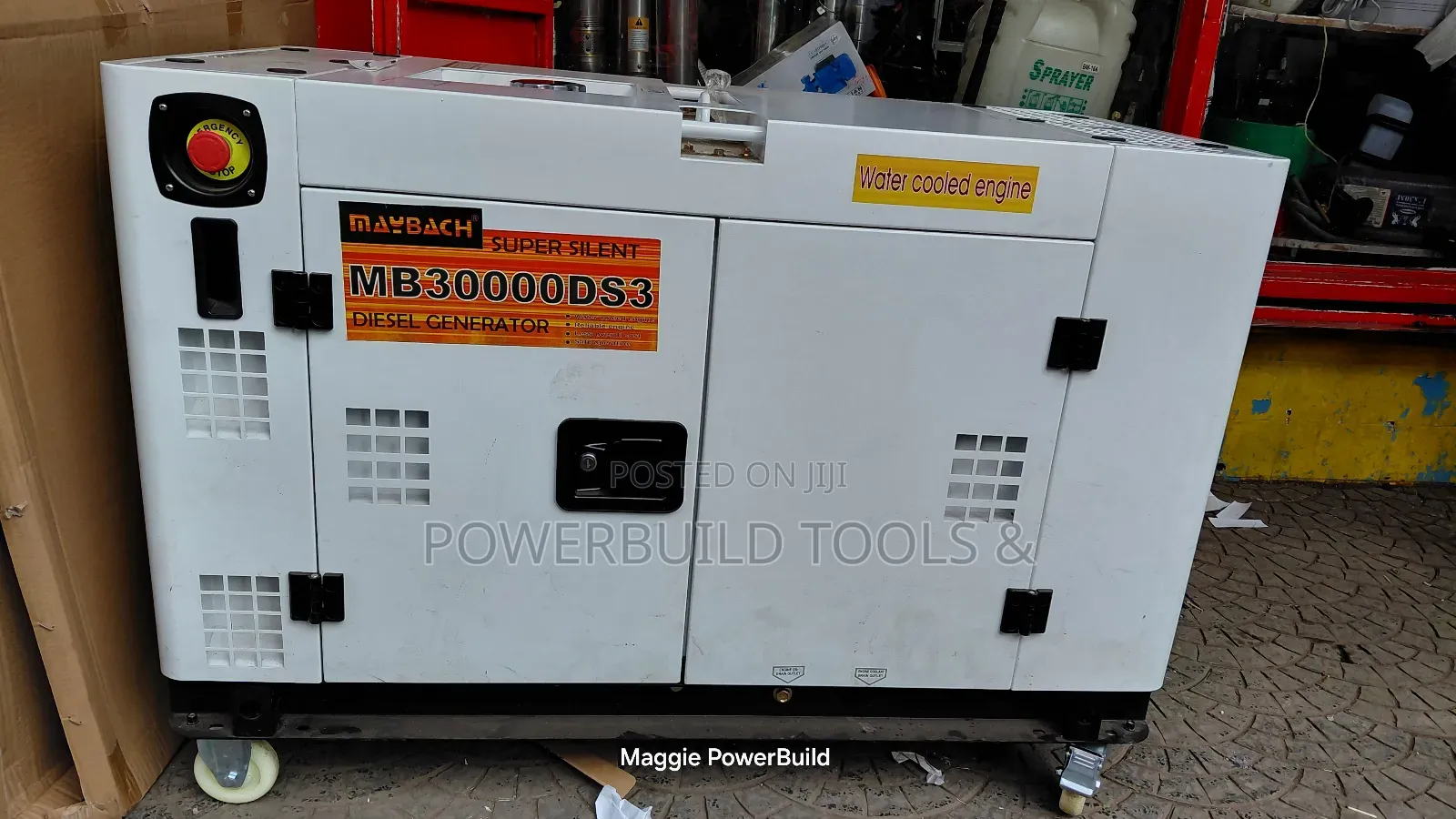 Maybach 30kva Super Silent Diesel Generator Three Phase