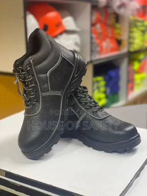Pure Leather Construction Workers Boots