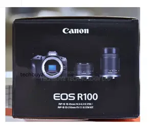 Eos R100 Dual Lens With 18-45mm Lens And 55-210mm Lenses Kit