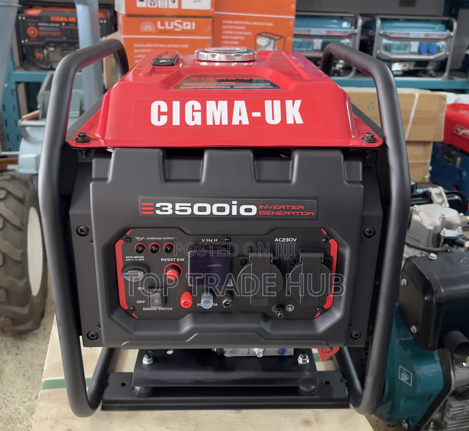 Cigma-uk 3.5kva Silent Petrol Inverter Generator