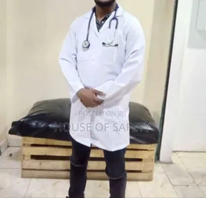 White Labcoats With Buttons