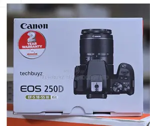 Canon Eos 250d Dslr Camera With 18-55mm F/4-5.6 Is Stm Lens
