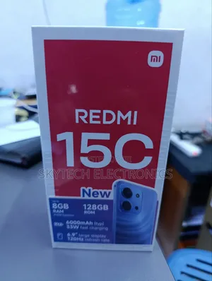 New Xiaomi Redmi 15C 4G 128 GB Red