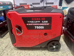 Cigma-uk 7kva Ac Silent Petrol Inverter Generator |Pure Sine Wave