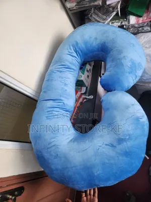 Imported C Shape Velvet Pregnancy Pillow for Full Body