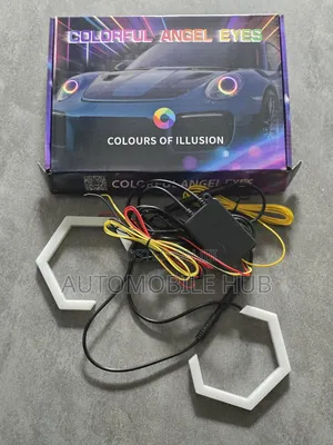 Bluetooth Hexagon DRL Headlights – Led Daytime Running Lights
