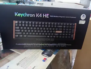 Keychron He Wireless Magnetic Switch Custom Keyboard