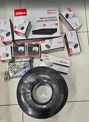 8 Channel Dahua CCTV Complete Kit With Night Vision Infrared