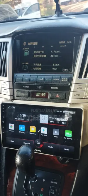Toyota Harrier 240 Android Screen With Console – High-Tech Upgrade
