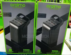 Oraimo Powerbox 500 50000mah 22.5w Fast Changing Power Bank