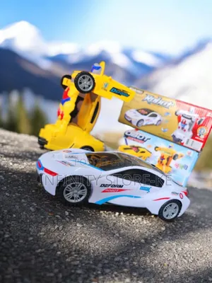 Battery Control Robot Car Transformable Toy Car