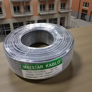 Easy to Install 1.5mm Twin Earth Electrical Wiring Cable Long Lifespan