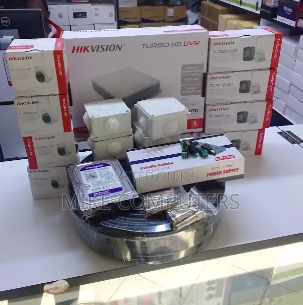 Hikvision 8-Channel 2mp CCTV Camera Kit 500gb