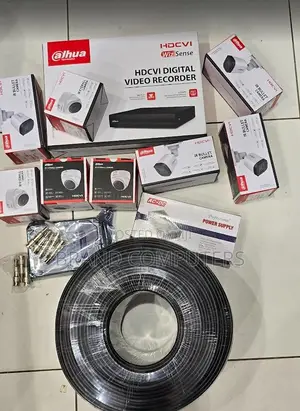 Dahua CCTV Camera Set 8 Full Package Kit 1080p Dahua CCTV Package