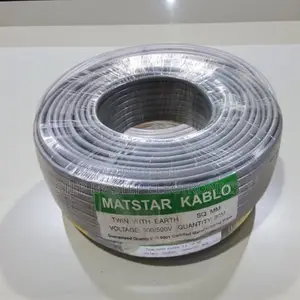 Flame Retardant 2.5mm Twin With Earth Electrical Wiring Cable Durable