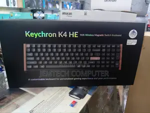  He^Keychron He Compact Hall Effect Wireless Mechanical Keyboard